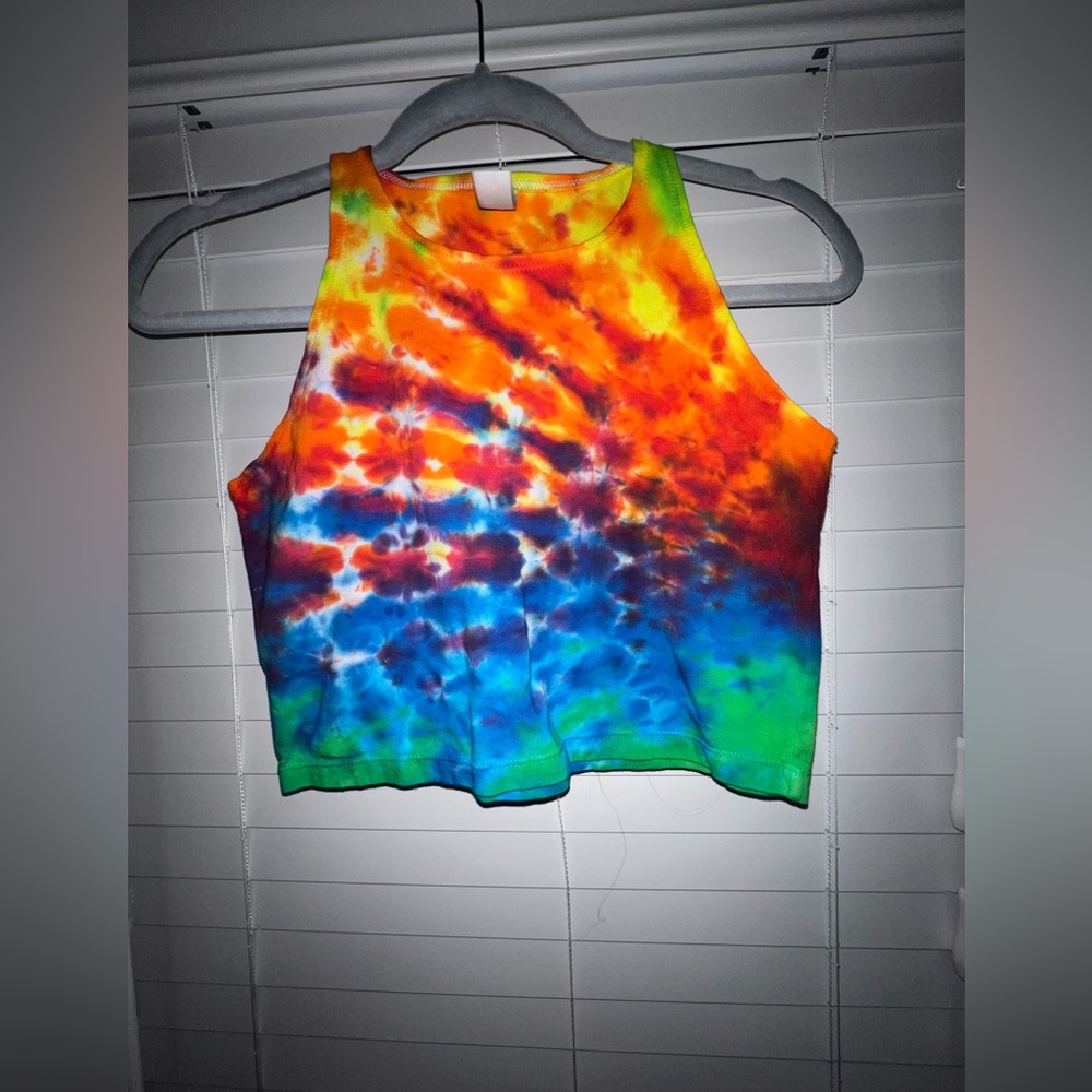 Tie Dye Cropped Tank
